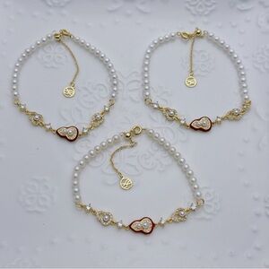 26B294 Handmade Freshwater Baby Pearl Adjustable Bracelet 6+2”